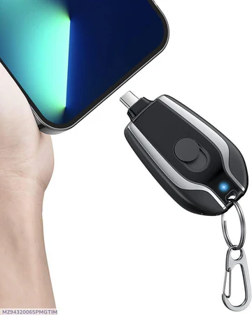 Portable Fast-Charging Keychain Power Bank