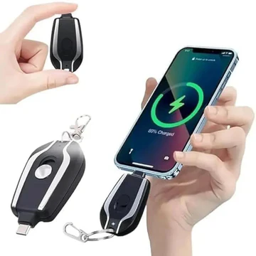 Portable Fast-Charging Keychain Power Bank