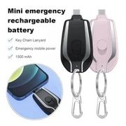 Portable Fast-Charging Keychain Power Bank