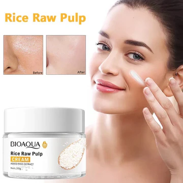 Bioaqua Rice Raw Pulp Face Cream
