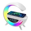 G Lamp Speaker with Digital Clock & RGB Wireless Charger – The Ultimate 3-in-1 Smart Gadget